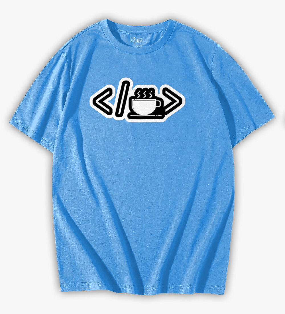 code coffe Oversized Tshirt EgyMerch